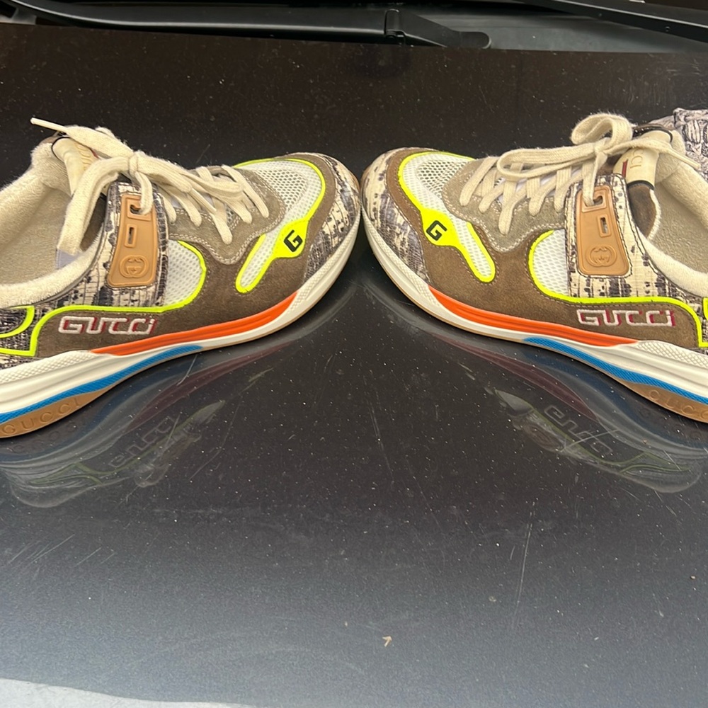 Gucci Ultrapace “Rock Tejus Printed” men 8 1/2